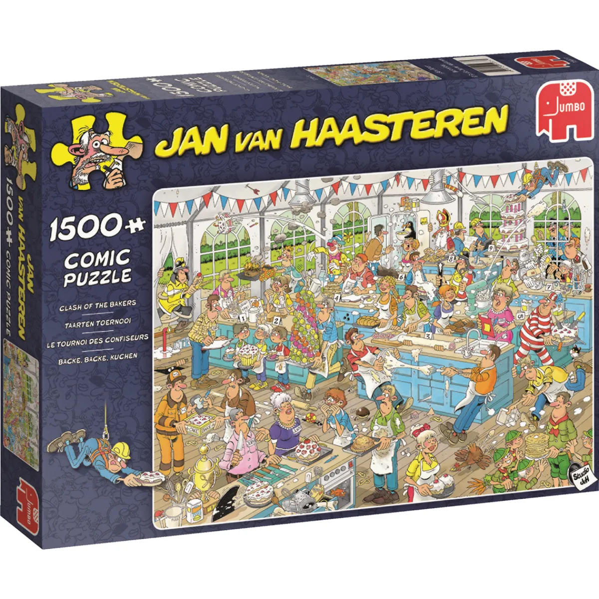 Barn Jan Van Haasteren JvH pussel 1500 Clash Bakers
