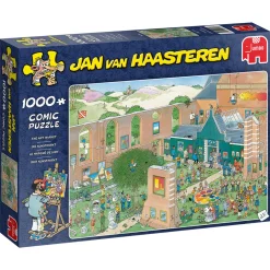 Barn Jan Van Haasteren JvH pussel 1000 The Art Market