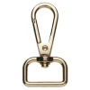Panduro Hobby Karbinhake av metall, guldfärgad, 2,2×4,8 cm | Väsktillbehör