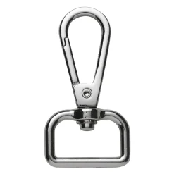 Panduro Hobby Karbinhake av metall, silverfärgad, 2,2×4,8 cm