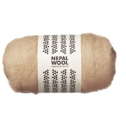 Nepal Wool Kardad ull 50 g beige