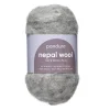 Nepal Wool Kardad ull 50 g gråmelerad | Ull