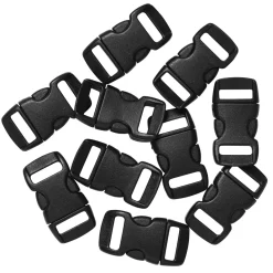 Panduro Jewellery Klickspännen 10 mm svart 10p | Lås