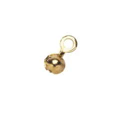 Panduro Jewellery Knutgömma 10 st guldfärg | Klämmor & Knutgömmor