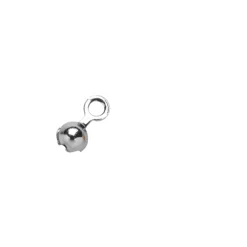 Panduro Jewellery Knutgömma 10 st silverfärg | Klämmor & Knutgömmor