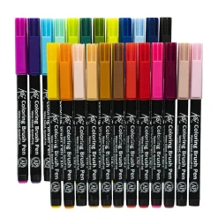 Sakura Koi Color Brush Pen set 24st | Tuschpennor & Markers
