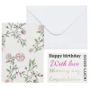 Panduro Design Kortkit A5 (105×148 mm) med kuvert & stickers – Blomsterknopp | Kort