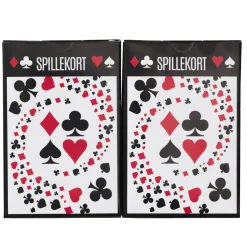 Barn Maxtoys Kortlek, 2-pack kortlekar i klassiskt utförande med 52 kort + 4 jokrar