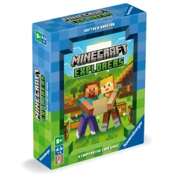 Barn Ravensburger Kortsspel Minecraft Explorers – utforska världen och samla skatter!