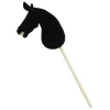 Barn Panduro Design Käpphäst Friser – odekorerad häst med träpinne, längd 85 cm