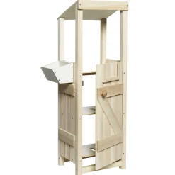 Panduro Design Käpphäststall av ljust FSC-märkt trä, 32×25×97 / 88 cm, levereras omonterat | Barn Stommar & Hinder