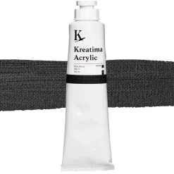 Kreatima Acrylic akrylfärg 120 ml – Mars Black PBk 11