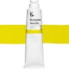Kreatima Acrylic akrylfärg 120 ml – Cadmium Yellow Light Hue PY 3 PY 74 PW 6 | Akrylfärger