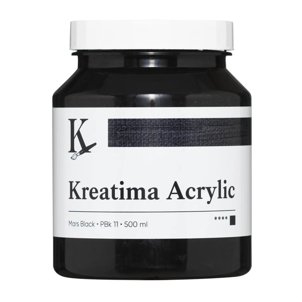 Kreatima Acrylic akrylfärg 250 ml – Raw Sienna PBr 7