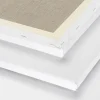 Kreatima Artists' linnecanvas, målarduk av linne 61×50 cm, djup 2 cm, 460 g/m² | Uppspänd Målarduk / Lin