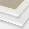 Kreatima Artists' linnecanvas, målarduk av linne 65×54 cm, djup 2 cm, 460 g/m² | Uppspänd Målarduk / Lin