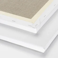 Kreatima Artists' linnecanvas, målarduk av linne 27×22 cm, djup 2 cm, 460 g/m² | Uppspänd Målarduk / Lin
