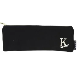 Kreatima pennfodral, svart – 22×7,5×0,5 cm (tomt) | Pennskrin & Pennfodral