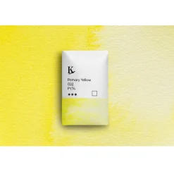 Kreatima Watercolour akvarellfärg 1/1 – Primary Yellow 022 PY74 | Akvarell- & Vattenfärger