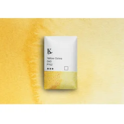 Kreatima Watercolour akvarellfärg 1/1 – Yellow Ochre 060 PY42 | Akvarell- & Vattenfärger