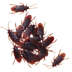 Panduro Hobby Krälande kackerlackor till halloween, 18 st L: 4,5 cm B: 2 cm | Övrigt