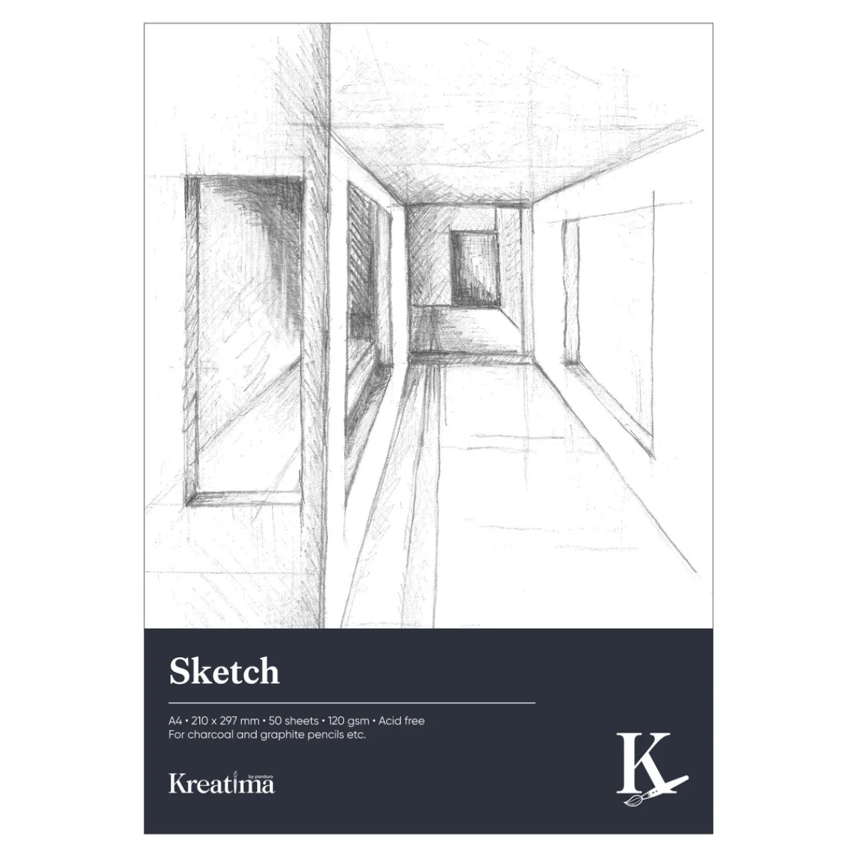 Kreatima KR Skissblock A4 50 ark