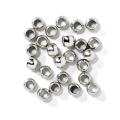 Panduro Jewellery Krymppärlor Ø1.5 silverfg 50st