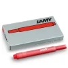 Lamy T10 refill patron 5p Röd
