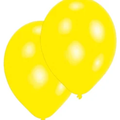 Barn Amscan Latexballonger 10-pack Ø30 cm – gul