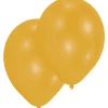Amscan Latexballonger 10-pack Ø30 cm – guld | Barn Ballonger
