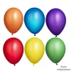 Panduro Hobby Latexballonger 25-pack Ø26 cm i en regnbågsmix med glada färger | Barn Ballonger