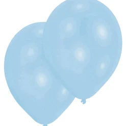 Barn Amscan Latexballonger 10-pack Ø30 cm – ljusblå