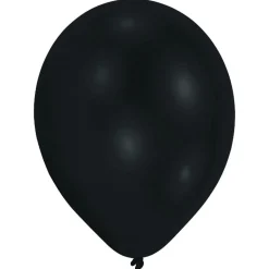 Amscan Latexballonger 10-pack Ø30 cm – svart | Barn Ballonger
