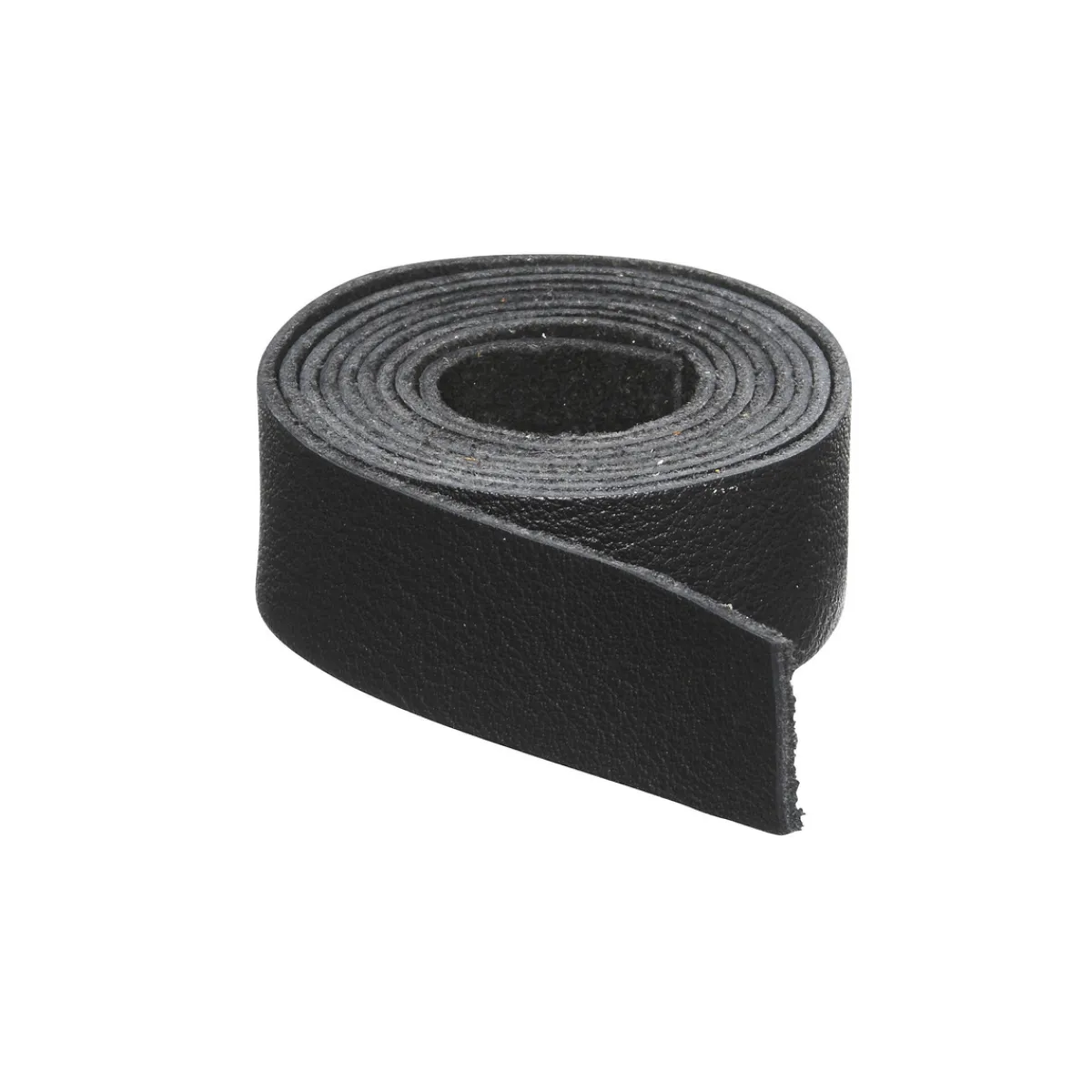 Panduro Hobby Läderrem mjuk svart 20mm/100cm | Läder