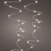 Decoris LED-ljusslinga för utomhusbruk, 250 cm lång med 50 LED-lampor, 8 funktioner + timer | Ljusslingor