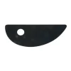 Oklassificerat Lerverktyg drejsken Blade 24 Rigid, styvt verktyg av metall för att trimma keramiklera. 11,5×4,5 cm | Verktyg & Tillbehör