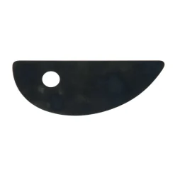 Oklassificerat Lerverktyg drejsken Blade 24 Rigid, styvt verktyg av metall för att trimma keramiklera. 11,5×4,5 cm | Verktyg & Tillbehör