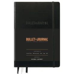LEUCHTTURM1917 Bullet Journal 120g Black Edition – Hardcover