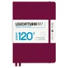 LEUCHTTURM1917 Notebook A5 Dotted 120g Port Red – Hardcover | Notebooks
