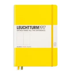 LEUCHTTURM1917 Notebook A5 Plain Lemon – Hardcover | Notebooks