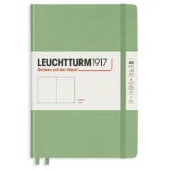 LEUCHTTURM1917 Notebook A5 Plain Sage – Hardcover