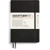 LEUCHTTURM1917 Ruled Notebook A5 Black – Softcover | Notebooks