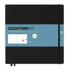 LEUCHTTURM1917 Sketchbook 225×225 mm Black | Skissböcker