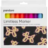 Panduro Limitless Limitless Markers Fluorescent Flavours Set 10 – akrylmarkers i starka färger som syns i UV-ljus!