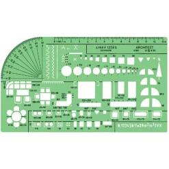 Linex arkitektschablon