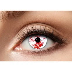 Barn Catcher Linser Bloody Eye – vit iris med blodstänk!