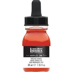 Liquitex Professional Acrylic Ink 30 ml – Vivid red orange 620 | Akrylfärger