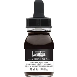 Liquitex Professional Acrylic Ink 30 ml – Transparent burnt umber 130