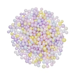 Panduro Hobby 1 liter pastellfärgade kulor av styrolit, Ø7–9 mm