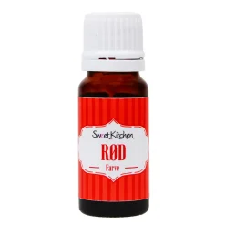 Sweet Kitchen Livsmedelsfärg, karamellfärg 10 ml röd | Livsmedelsfärg